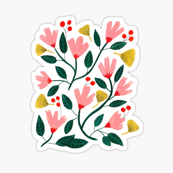 Item preview, Pink Floral Pattern designed and sold by artiisan.
