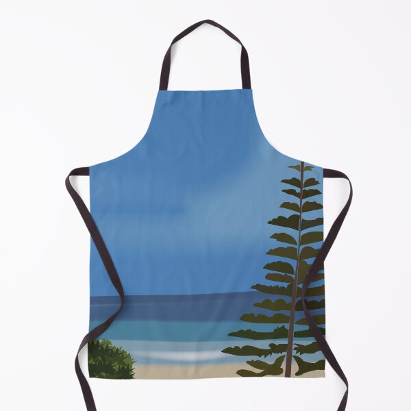 Item preview, Beach Sea Pine Tree Landscape designed and sold by Nisha Prabhu.