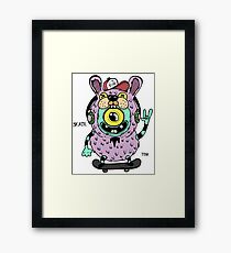 Skate baby Framed Print