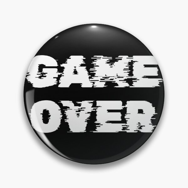 Item preview, Game Over designed and sold by ShirtBricks.