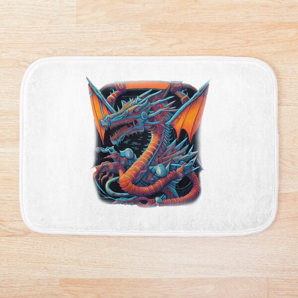 Item preview, Robotic Dragon and Stranger things abstract flowers scene , sifi, trees, mountains,  designed and sold by adee1122.