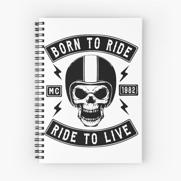 Artikelvorschau, BIKER - GEBOREN ZUM FAHREN, FAHREN UM ZU LEBEN entworfen und verkauft von ShirtWreck.