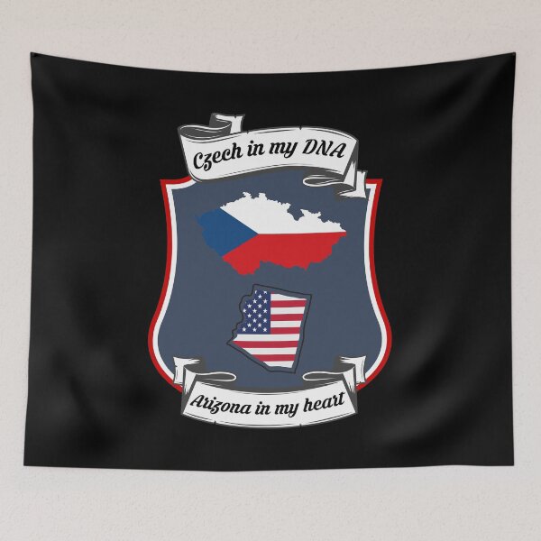 Item preview, Czech in my DNA, Arizona in my heart Heritage designed and sold by Tony ⭐⭐⭐⭐⭐.
