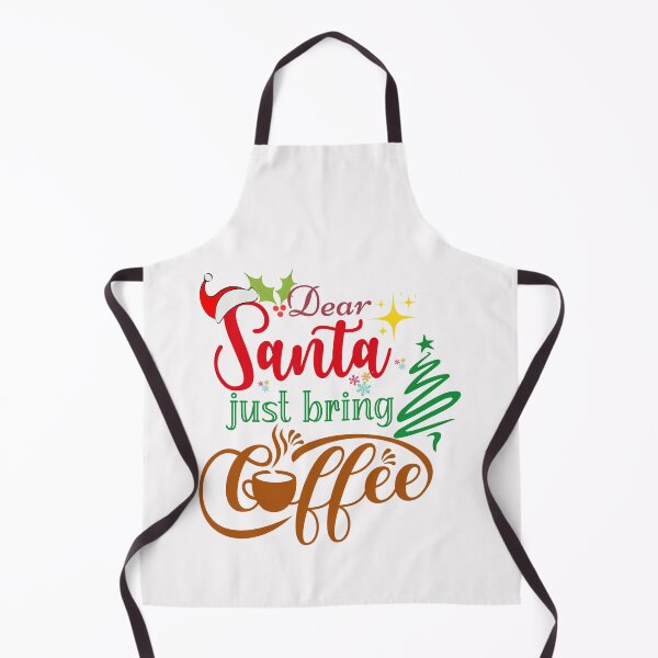 Item preview, Dear Santa Just Bring Coffee designed and sold by Rainbow Designs.