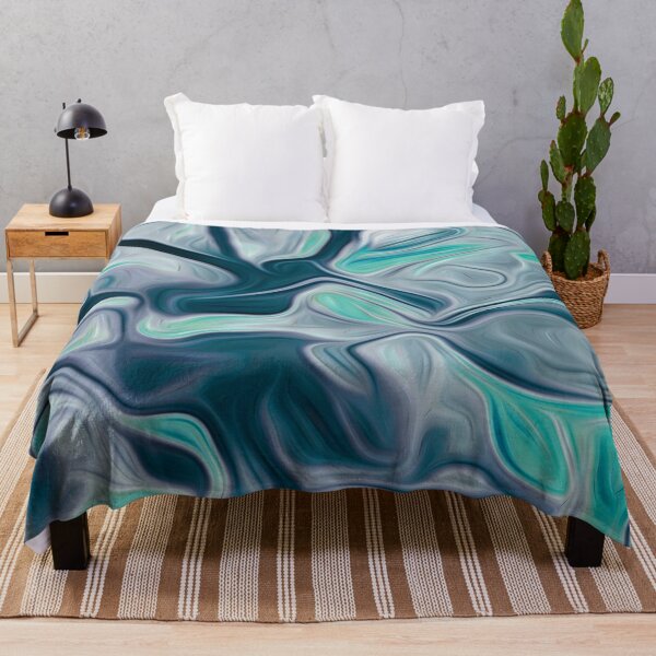 Item preview, Aqua Hues Garden designed and sold by fatenanwar.