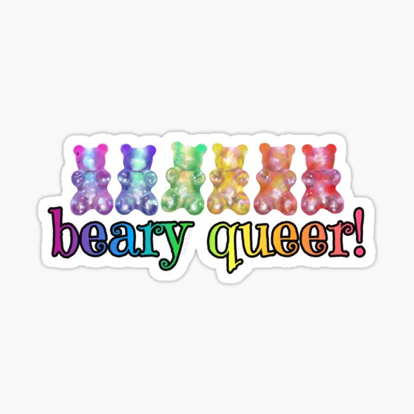 Item preview, Beary Queer designed and sold by Art by Veya.