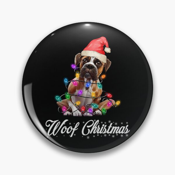 Item preview, Santa Boxer Dog Christmas Lights designed and sold by Blok45.