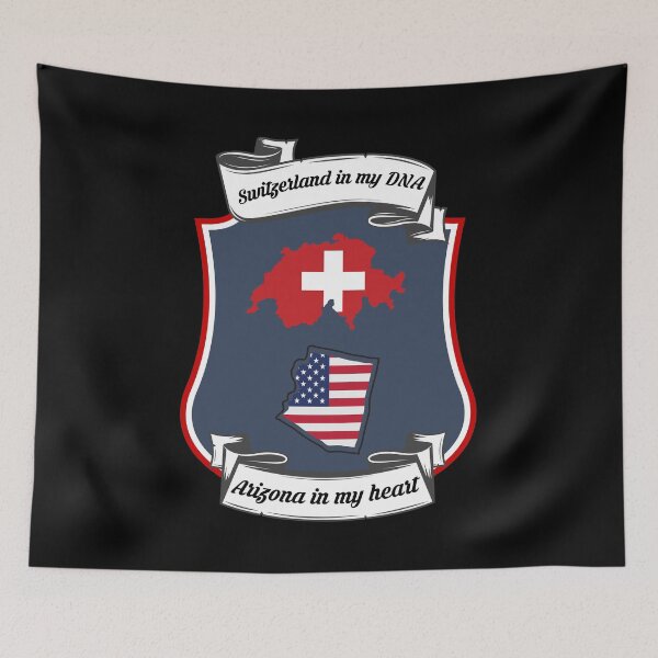 Item preview, Switzerland in my DNA, Arizona in my heart Heritage designed and sold by Tony ⭐⭐⭐⭐⭐.