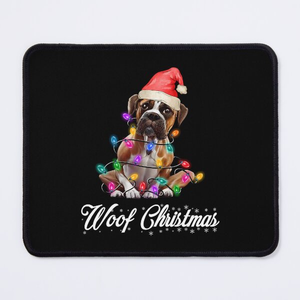 Item preview, Santa Boxer Dog Christmas Lights designed and sold by Blok45.