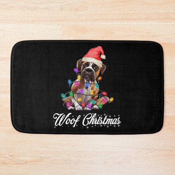 Item preview, Santa Boxer Dog Christmas Lights designed and sold by Blok45.