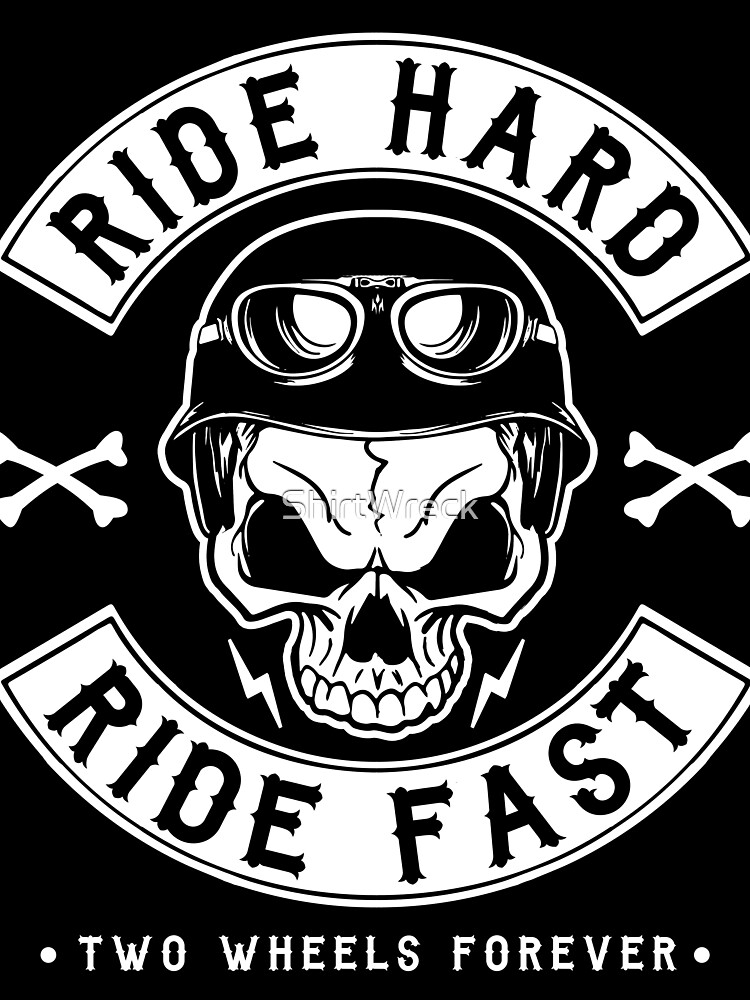 Thumbnail 3 of 3, Scarf, BIKER, RIDE HARD RIDE FAST designed and sold by ShirtWreck.
