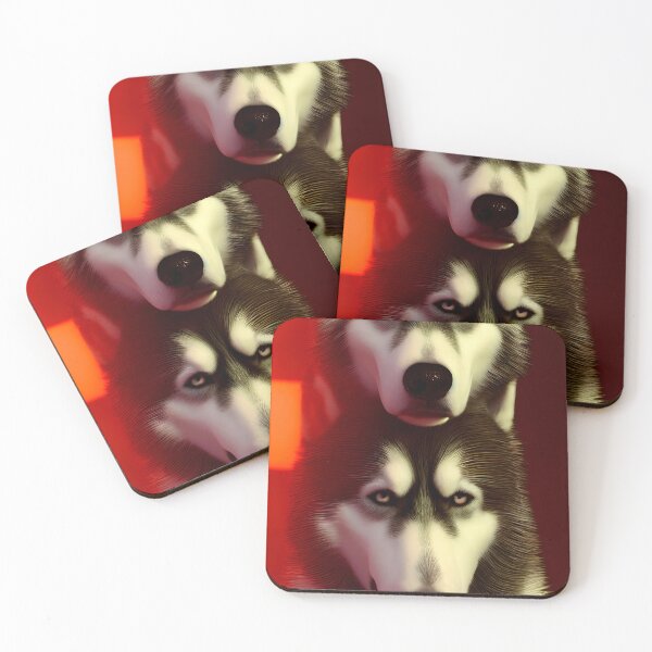 Item preview, husky anime dog portrait #15 designed and sold by supeart.