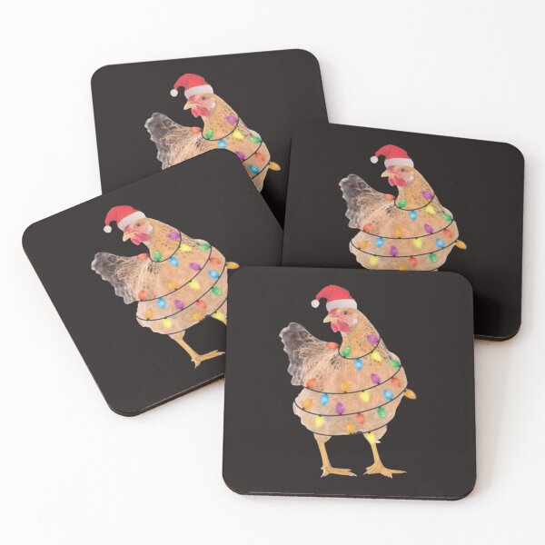 Item preview, copy of christmas chicken farm christmas chicken chicken ornament christmas gift chicken gift designed and sold by Sophistical.