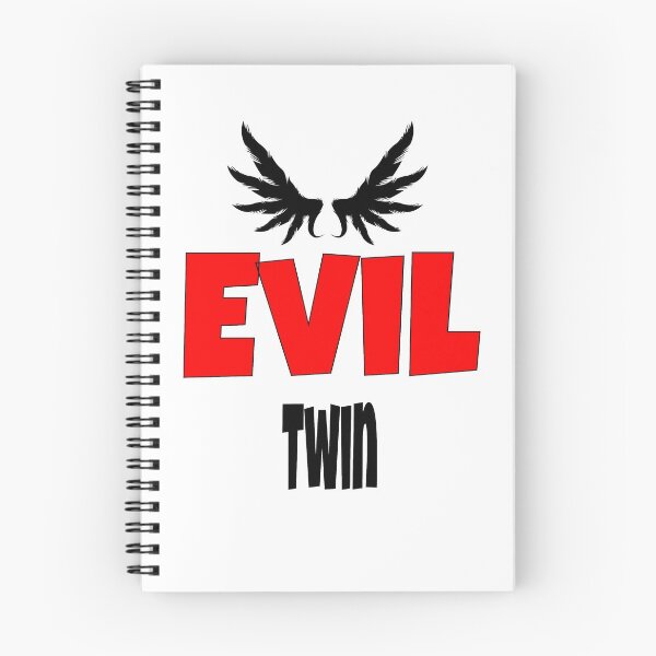 Item preview, Evil Twin, fun birthday gift for any brother, sister or friend who is just like you. Laugh and share designed and sold by happygiftideas.