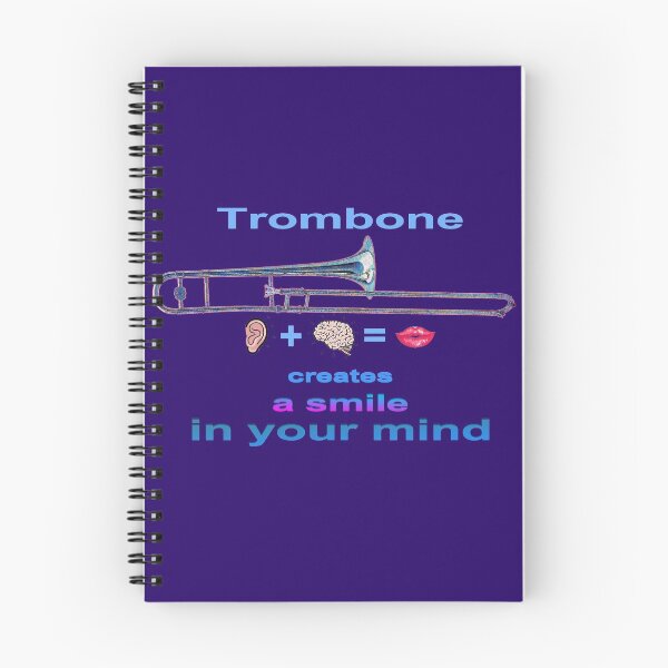 Item preview, Trombone Creates a Smile in Your Mind designed and sold by MissMusica.