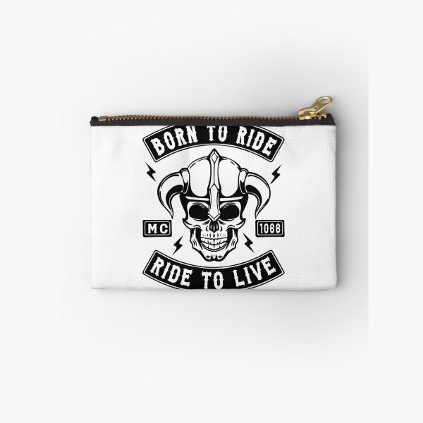 Item preview, BIKER - BORN TO RIDE RIDE TO LIVE designed and sold by ShirtWreck.