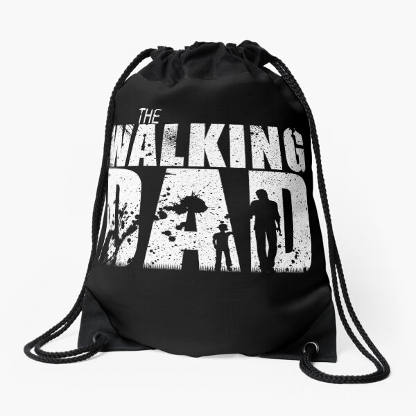 The Walking Dad Cool TV Shower Fans Design Drawstring Bag