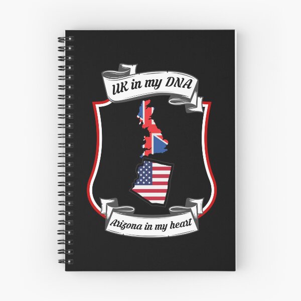 Item preview, UK in my DNA, Arizona in my heart Heritage designed and sold by Tony ⭐⭐⭐⭐⭐.