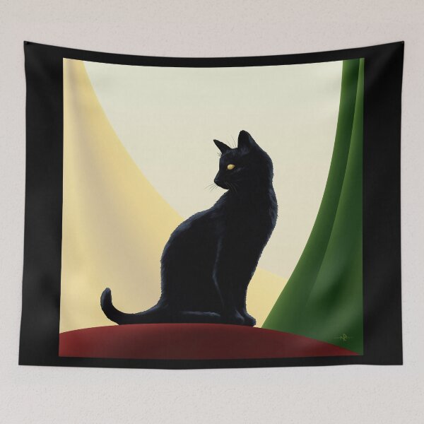 Item preview, Black Cat - Oh Puss No1 designed and sold by Rob Munro.