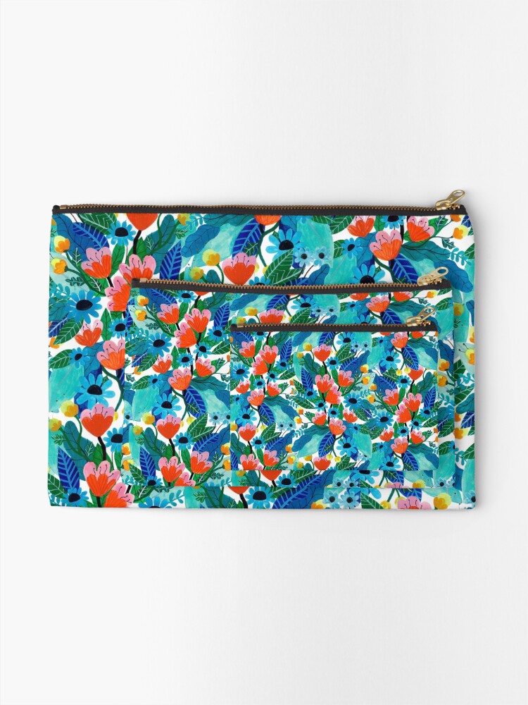 Alternate view of Tropic Jungle Zipper Pouch