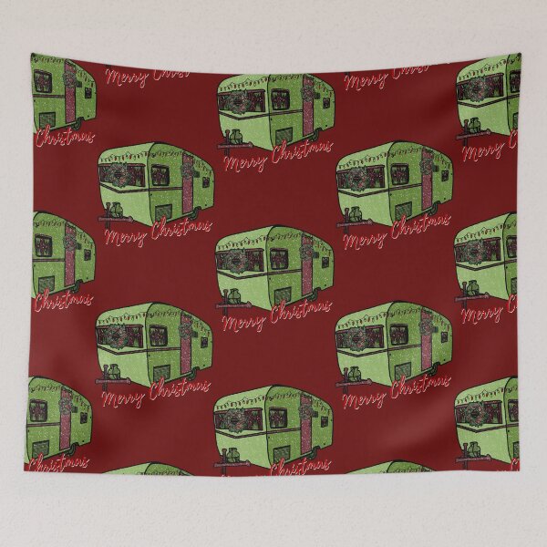 Item preview, Christmas Camper Travel Trailer designed and sold by CampK80.