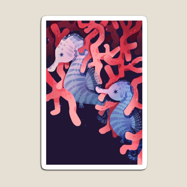 Seahorses Magnet