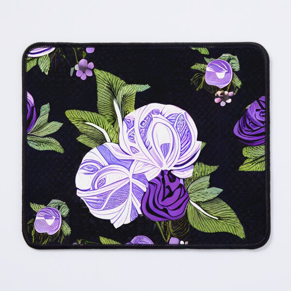 Item preview, Watercolor purple flowers, seamless pattern, garden art #10 designed and sold by supeart.