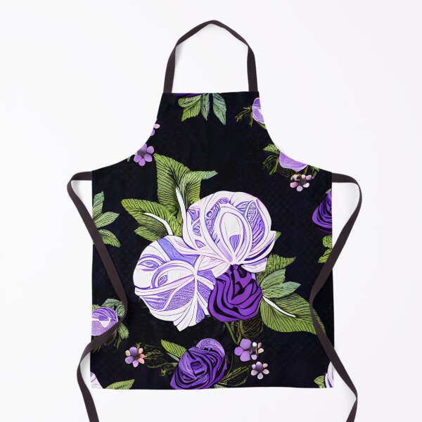 Item preview, Watercolor purple flowers, seamless pattern, garden art #10 designed and sold by supeart.