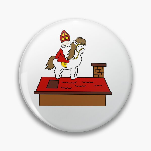 Item preview, Sint en paardje op het dak designed and sold by Krissys-Art.