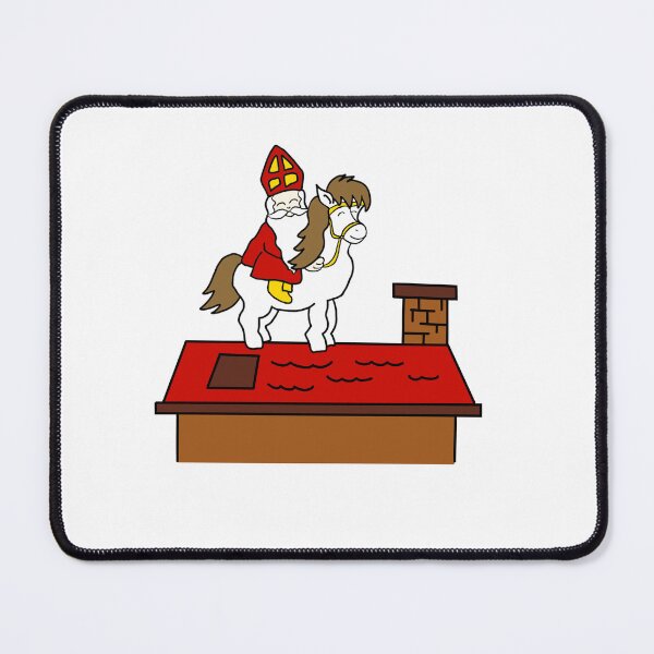 Item preview, Sint en paardje op het dak designed and sold by Krissys-Art.