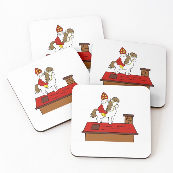 Item preview, Sint en paardje op het dak designed and sold by Krissys-Art.