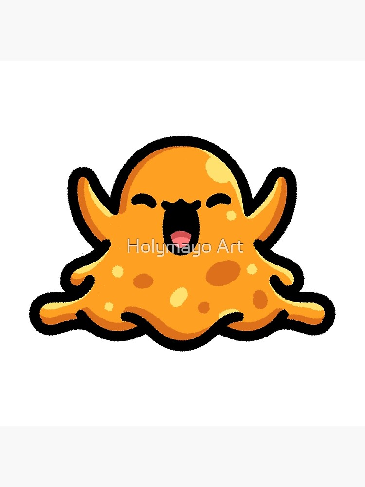 SCP-999 orange blob tickle monster Postcard for Sale by