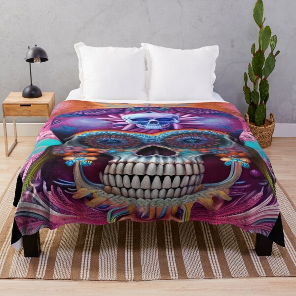 Item preview, Gothic Grunge and Crossbones 3D Turbo Floral Anatomical Spiral Skull designed and sold by ValleyDream.