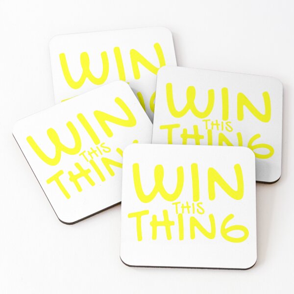 Item preview, WIN THIS THING designed and sold by 1MILLIONPUSHUPS.