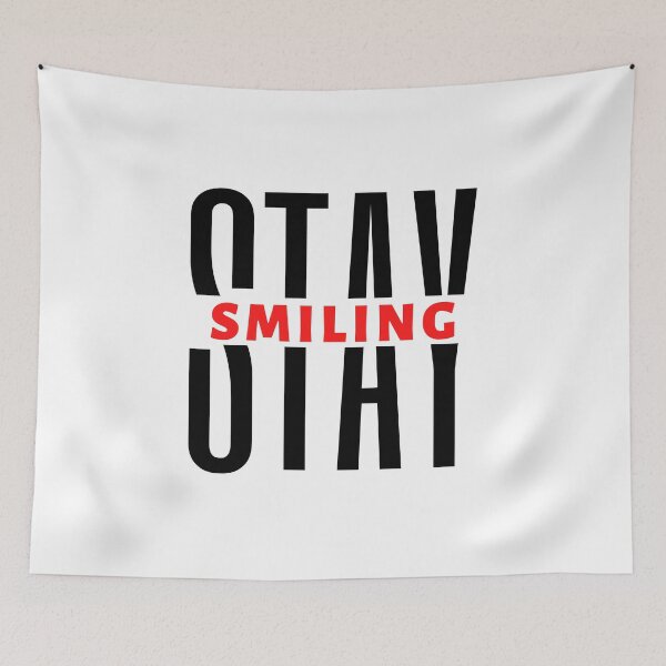 Item preview, Stay Smiling | Motivational Quote | Inspirational Quote designed and sold by Marigoldkey.