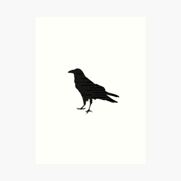 The Raven - Poe Art Print