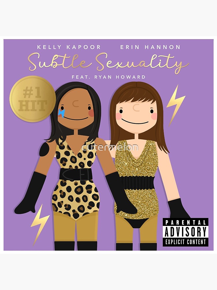 "The Office Kelly and Erin Album Cover" Poster for Sale by cutermelon