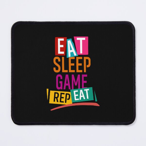 Item preview, Eat sleep game repeat  designed and sold by CORFICREATIVE.