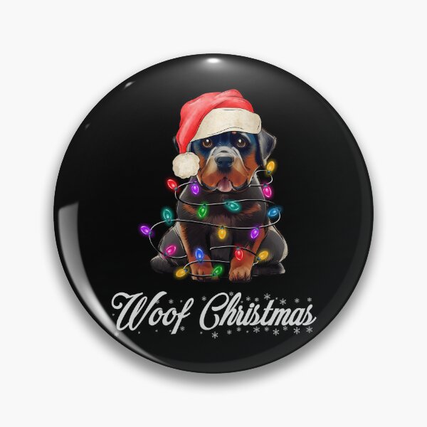 Item preview, Santa Rottweiler Dog Christmas Lights designed and sold by Blok45.