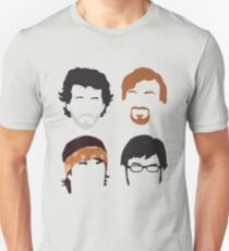Flug der Conchords Silly-ettes: 4-up Unisex T-Shirt