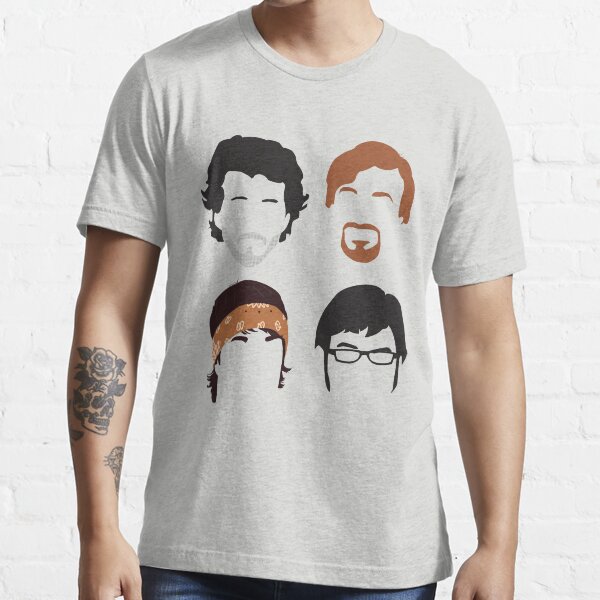Flight of the Conchords Silly-ettes: 4-up Essential T-Shirt