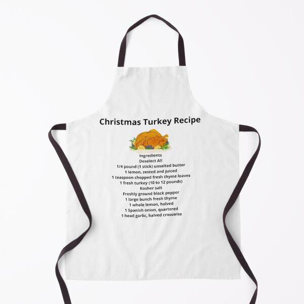 Item preview, Christmas turkey recipe designed and sold by GorinART.