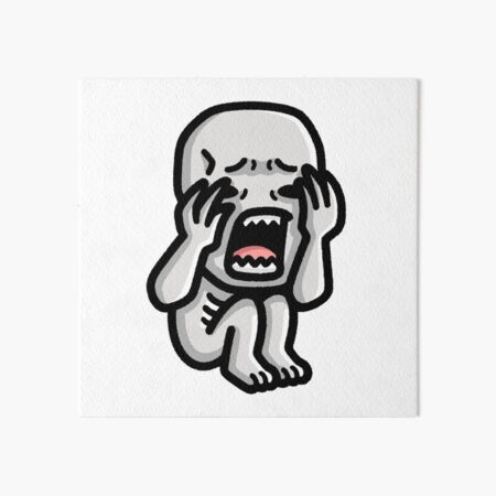 SCP-096 (The Shy Guy) Classic Popular Premium Art Board Print for Sale by  MasukBoss