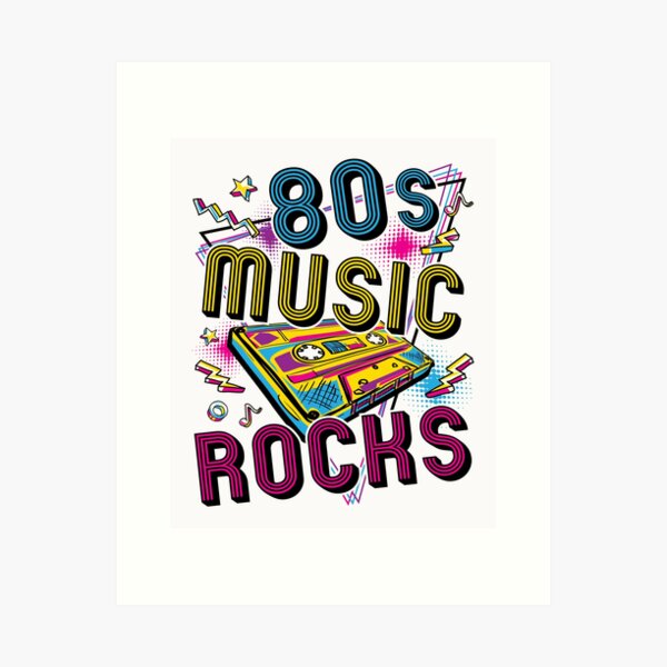 Artikel-Vorschau von 80er-Jahre-Musik rockt, designt und verkauft von jaygo.