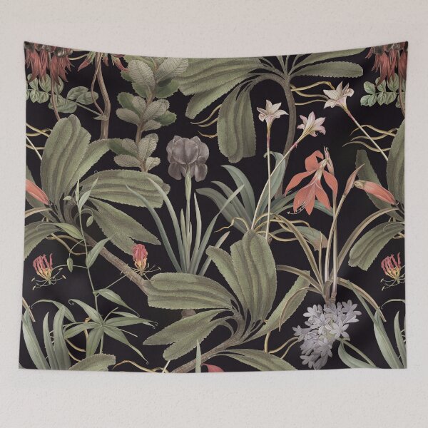 Item preview, State Library Victoria Dark Botanical Stravaganza designed and sold by Iker Paz Studio.