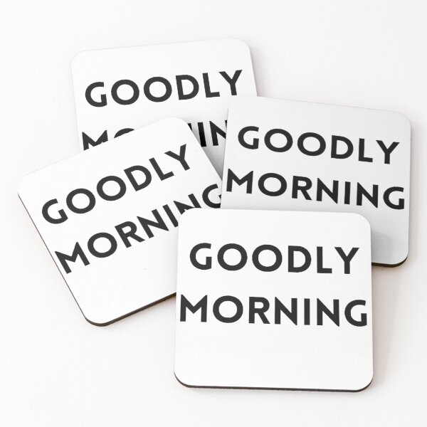 Item preview, goodly morning t-shirt designed and sold by SenhajiWorld.