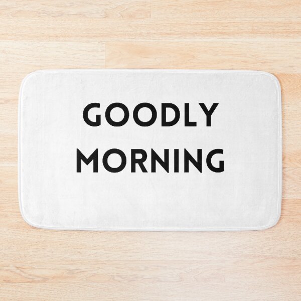 Item preview, goodly morning t-shirt designed and sold by SenhajiWorld.