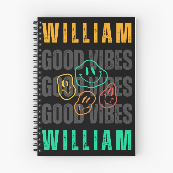 Item preview, WILLIAM NAME: WILLIAM GOOD VIBES FUNNY FACES DESIGN.  designed and sold by AlexRelax.