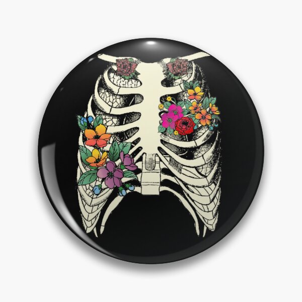Item preview, Flowery Ribcage designed and sold by ELDigitals.