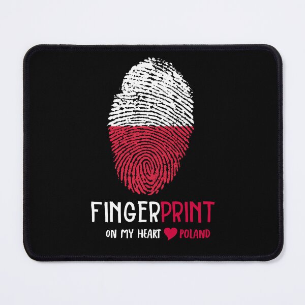 Item preview, Poland, fingerprint on my heart designed and sold by Monikatees.